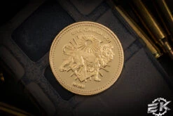 Microtech Marfione Continental Medallion 24k Gold Embellished Challenge Coin