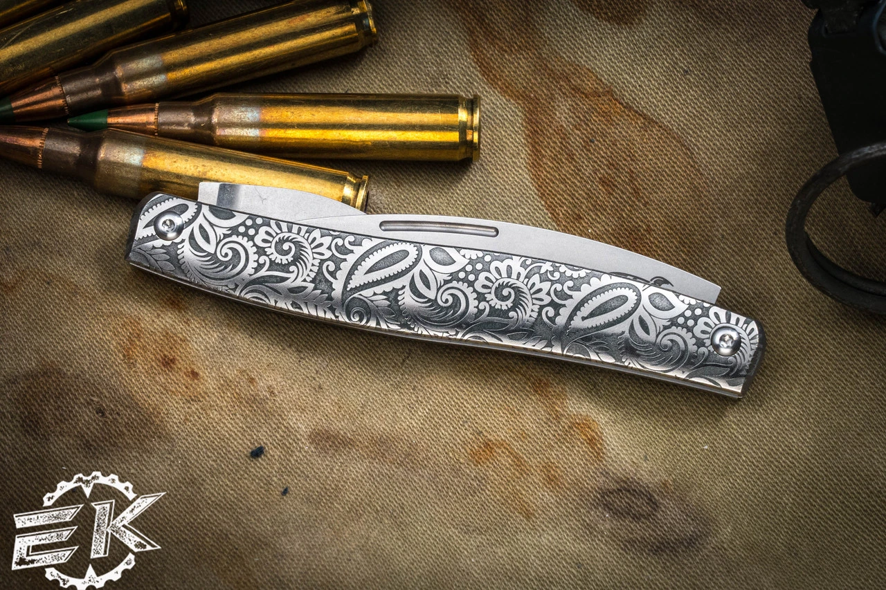 D Rocket Designs Serpentine Paisley Slipjoint Knife 2.25" Bottle Opener 5 D Rocket Designs Serpentine Paisley Slipjoint Knife 2.25" Bottle Opener - Image 3