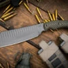 RMJ Tactical "Da Choppa" Fixed Blade Dirty Olive G10 7" Tungsten 2 RMJ Tactical "Da Choppa" Fixed Blade Dirty Olive G10 7" Tungsten -Best Knifes Shop Da Choppa 80CRVZ Tungston Dirty Olive 2 37582.1681395090