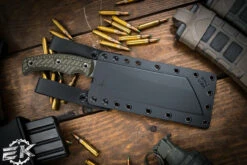 RMJ Tactical "Da Choppa" Fixed Blade Dirty Olive G10 7" Tungsten 8 RMJ Tactical "Da Choppa" Fixed Blade Dirty Olive G10 7" Tungsten -Best Knifes Shop Da Choppa 80CRVZ Tungston Dirty Olive 34542.1681395071