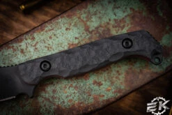 Toor Knives Darter Fixed Blade Knife Black G10 4.25" Shadow Black -Best Knifes Shop Darter Shadow Black 5 59635.1669954657