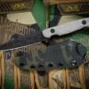 Toor Knives Darter Fixed Blade Knife Vapor Grey G10 4.25" Black KG Gunkote 2 Toor Knives Darter Fixed Blade Knife Vapor Grey G10 4.25" Black KG Gunkote -Best Knifes Shop Darter Vapor 3 91918.1688502032