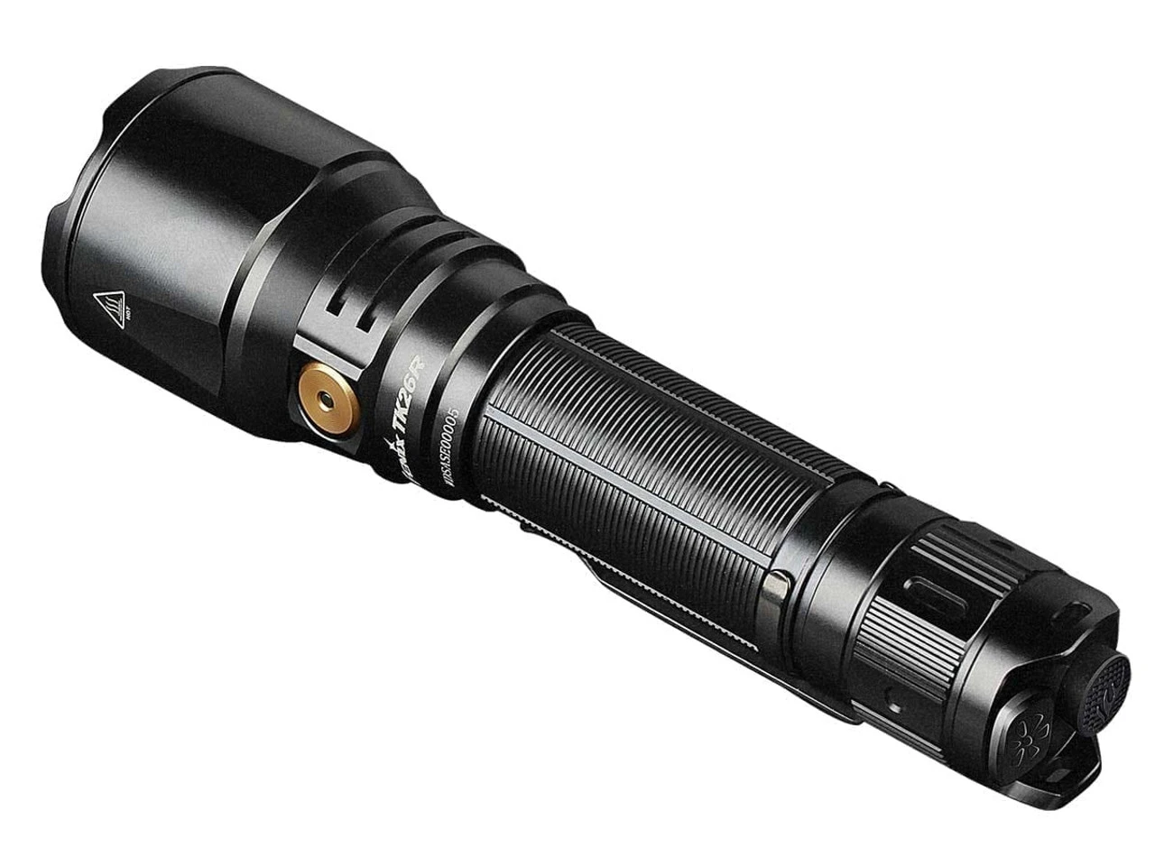 FENIX TK26R Tactical Rechargeable Flashlight Black Aluminum 5.9" 1500 Lumen 7 FENIX TK26R Tactical Rechargeable Flashlight Black Aluminum 5.9" 1500 Lumen - Image 5