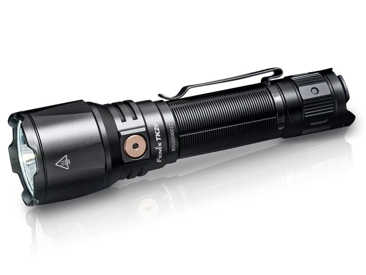 FENIX TK26R Tactical Rechargeable Flashlight Black Aluminum 5.9" 1500 Lumen 5 FENIX TK26R Tactical Rechargeable Flashlight Black Aluminum 5.9" 1500 Lumen - Image 3