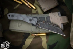 Stroup Knives GP3 Fixed Blade Knife Gray G10 4.25" Acid Wash Wharncliffe 8 Stroup Knives GP3 Fixed Blade Knife Gray G10 4.25" Acid Wash Wharncliffe -Best Knifes Shop GP3 GREY G10 3 05817.1678088865