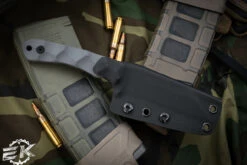 Stroup Knives GP3 Fixed Blade Knife Gray G10 4.25" Acid Wash Wharncliffe 9 Stroup Knives GP3 Fixed Blade Knife Gray G10 4.25" Acid Wash Wharncliffe -Best Knifes Shop GP3 GREY G10 4 99173.1678088876