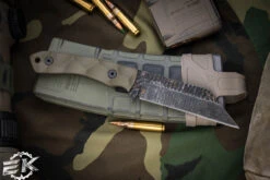 Stroup Knives GP3 Fixed Blade Knife OD Green G10 4.25" Acid Wash Wharncliffe 8 Stroup Knives GP3 Fixed Blade Knife OD Green G10 4.25" Acid Wash Wharncliffe -Best Knifes Shop GP3 ODGREEN G10 3 63763.1678088716