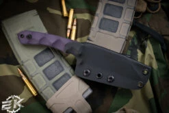 Stroup Knives GP3 Fixed Blade Knife Purple G10 4.25" Acid Wash Wharncliffe 9 Stroup Knives GP3 Fixed Blade Knife Purple G10 4.25" Acid Wash Wharncliffe -Best Knifes Shop GP3 PURPLE G10 4 77375.1678088546