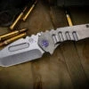Medford Praetorian Genesis "T" Folding Knife Tumbled Titanium, Violet HW/Clip 3.3" Tanto Tumbled 2 Medford Praetorian Genesis "T" Folding Knife Tumbled Titanium, Violet HW/Clip 3.3" Tanto Tumbled -Best Knifes Shop Genesis T S45VN Tum Tanto Tum Tum Violet Violet 4 04046.1680114011