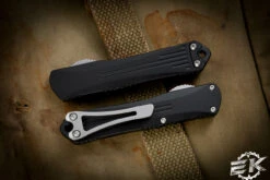 Heretic Knives Manticore S Black OTF Knife 2.6" Tanto Stonewash H023-2A -Best Knifes Shop H023 2A 2 23412.1675376073
