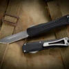 Heretic Knives Manticore S Automatic OTF Knife Black 2.6" Tanto Battleworn H023-5A 2 Heretic Knives Manticore S Automatic OTF Knife Black 2.6" Tanto Battleworn H023-5A -Best Knifes Shop H023 2A 2 82952.1675376335