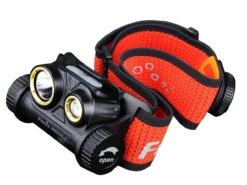 Fenix HM65R-T Rechargeable Trail Running Headlamp- 1500 Lumens -Best Knifes Shop HM65R T headlamp side 96180.1661203191