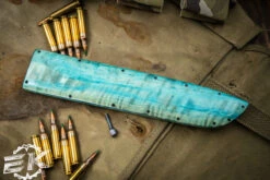 HT Customs TantoZashi Cottonwood Timascus 9.25" Vegas Forge Virus Damascus -Best Knifes Shop HT TZ 3 30651.1688447918