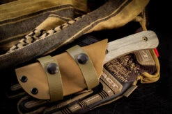 Hawk Creek Armory "Scout" Fixed Blade Knife Tan Micarta Cerakote SC002 -Best Knifes Shop IMG 0679 87223.1668283922