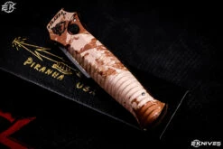 Piranha "Miniguard" Automatic Knife Camo 2.9" Spear Point Black P7-CT -Best Knifes Shop IMG 1134 Edit 54607.1653325887