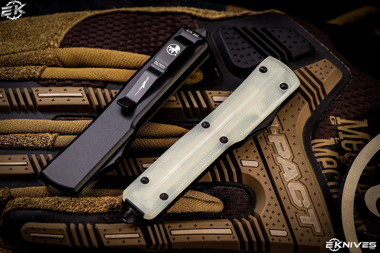 Microtech UTX-70 Jade Green G10 2.4" S/E Black 148-1GTJGS 4 Microtech UTX-70 Jade Green G10 2.4" S/E Black 148-1GTJGS - Image 2