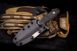 Blackside Customs P7 (Phase 7) Black G10 3.5" Dagger Grey Matter Finish -Best Knifes Shop IMG 2239 34134.1655682647