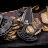 Heretic Knives Sleight Modular Push Dagger Knife DLC Tactical 2.63" Double-Edge H050-6A-T -Best Knifes Shop IMG 2264 61953.1655750810