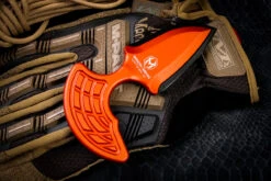 Heretic Knives Sleight Orange Modular Push Dagger Knife DLC Tactical 2.63" Double-Edge H050-6A-ORG