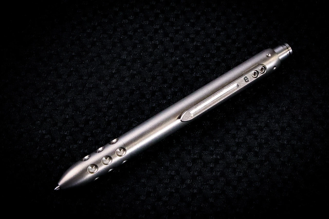 Blackside Customs Titanium Matte Finish Click Pen 3 Blackside Customs Titanium Matte Finish Click Pen
