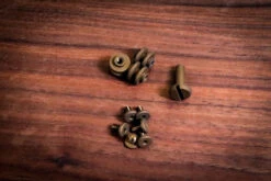 Rick Hinderer Knives Eklipse Hardware Set, Battle Bronze Titanium