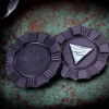 Hitex Gear Poker Chip Zirconium/Abalone Inlay