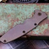 Rick Hinderer Knives Eklipse 3.5" Scale Titanium Battle Bronze -Best Knifes Shop IMG 6448 2 30341.1669515532