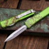 Microtech Ultratech Zombie Tech OTF Automatic Knife Green/Red 3.4" Dagger Stonewash Serrated 122-11Z -Best Knifes Shop IMG 7655 10491.1680730834