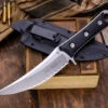Microtech Borka SBK Fixed Blade Knife 5.25" Persian Serrated Stonewash 200-12 -Best Knifes Shop IMG 8430 36298.1690487648