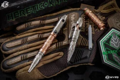 Heretic Knives "Thoth" Titanium/Copper Tactical Modular Bolt Action Pen