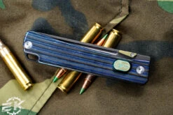 D Rocket Design Jupiter EDC Folding Knife Timascus 3" DLC Black Drop Point -Best Knifes Shop Jupitor VG 10 PVD BLK Timascus 024 2 63560.1670371106