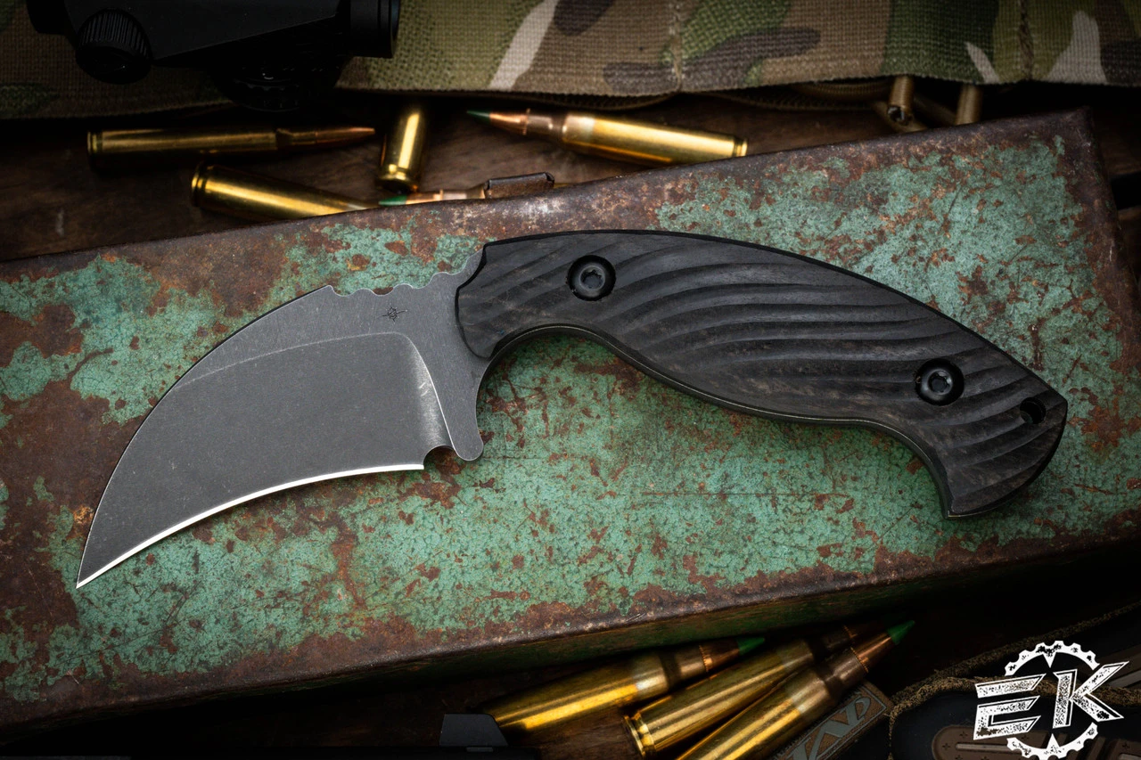 Toor Knives Karsumba Outlaw Ebony Karambit Fixed Blade Knife 2.5" Black Oxide 3 Toor Knives Karsumba Outlaw Ebony Karambit Fixed Blade Knife 2.5" Black Oxide