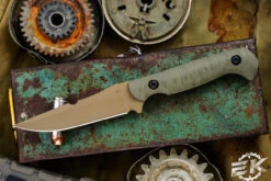 Toor Knives Limited Krypteia Arid Fixed Blade Knife 4" S35VN FDE Drop Point
