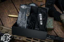 Marfione Custom Scarab II OTF Automatic Knife, Blue Ringed HW 4" DE-S Drop Double Edge Hand Rubbed 13 Marfione Custom Scarab II OTF Automatic Knife, Blue Ringed HW 4" DE-S Drop Double Edge Hand Rubbed -Best Knifes Shop MCT378 MCK 5 49444.1691054037