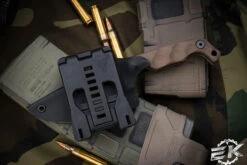 Stroup Knives MINI MOD 1 Fixed Blade Knife FDE G10 3" Acid Wash Drop Point -Best Knifes Shop MINI1 FDE G10 2 34403.1678210882