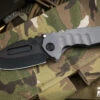 Medford Praetorian Genesis "T" Folding Knife Blasted Gray Titanium 3.3" Drop Point PVD 2 Medford Praetorian Genesis "T" Folding Knife Blasted Gray Titanium 3.3" Drop Point PVD -Best Knifes Shop MK029SPD 01TM TPCP BP 78843.1688333546