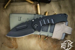 Medford Praetorian Genesis T Folding Knife PVD Black Titanium 3.3" Drop Point PVD