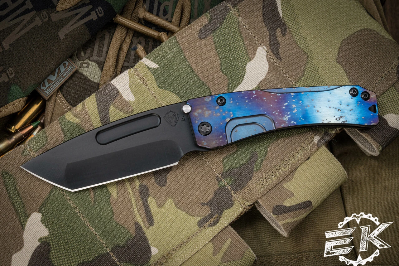 Medford Slim Midi Folding Knife Flamed Titanium "Galaxy" 3.25" Tanto PVD 3 Medford Slim Midi Folding Knife Flamed Titanium "Galaxy" 3.25" Tanto PVD