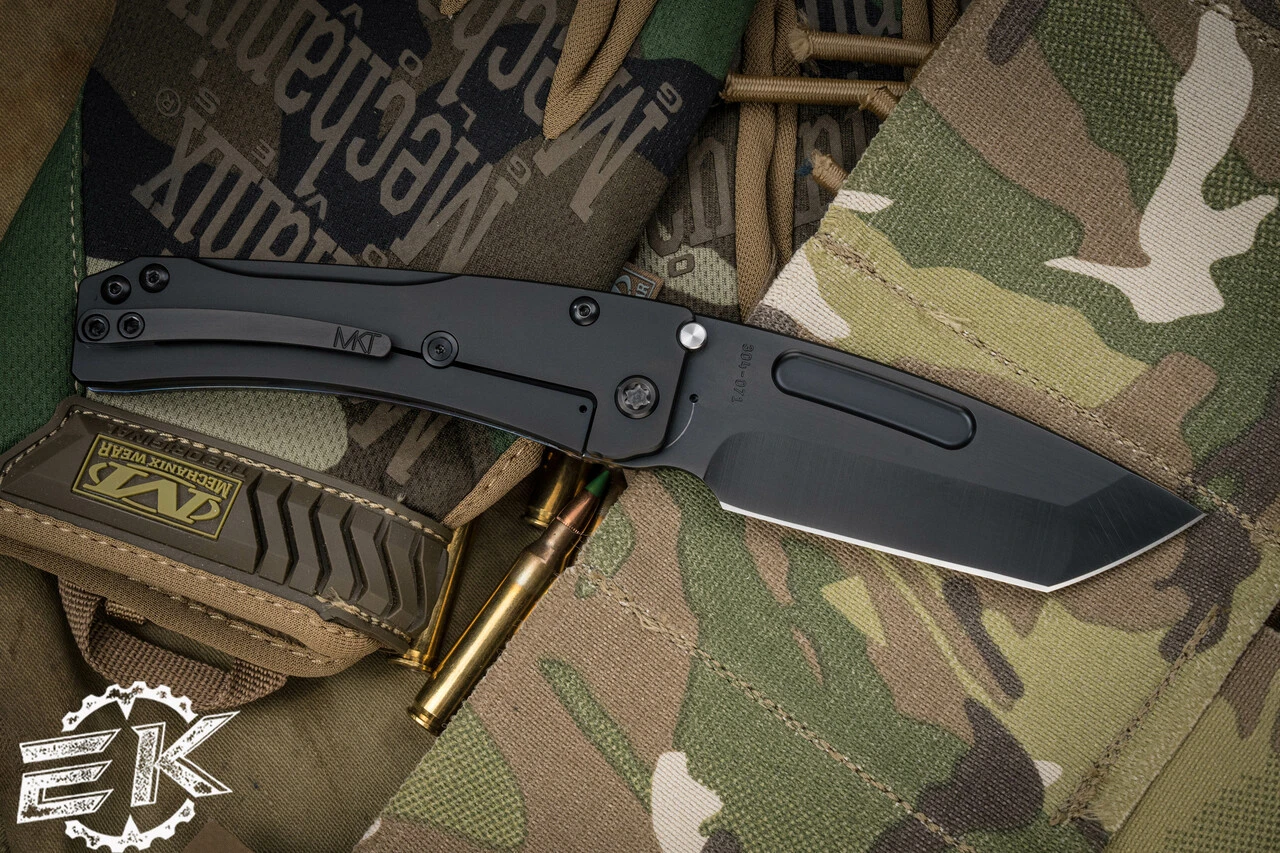 Medford Slim Midi Folding Knife Flamed Titanium "Galaxy" 3.25" Tanto PVD 4 Medford Slim Midi Folding Knife Flamed Titanium "Galaxy" 3.25" Tanto PVD - Image 2