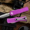 Microtech Hera OTF Automatic Knife Violet 3" Dagger Stonewash 702-10VI -Best Knifes Shop Microtech Combat Hera 702 10 VI 2 2 40103.1663871924
