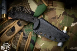 Toor Knives Mullet Fixed Blade Knife Textured Ebony Wood 4.0" Drop Point Black 9 Toor Knives Mullet Fixed Blade Knife Textured Ebony Wood 4.0" Drop Point Black -Best Knifes Shop Mullet Ebony 4 60635.1675456668