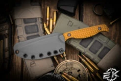 Toor Knives Mutiny Bounty Gold Fixed Blade Knife 4" Drop Point Black -Best Knifes Shop Mutiny Bounty Gold 2 33094.1680021964