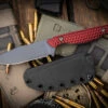 Toor Knives Mutiny Rum Red Fixed Blade Knife 4" Drop Point Gray 2 Toor Knives Mutiny Rum Red Fixed Blade Knife 4" Drop Point Gray -Best Knifes Shop Mutiny Rum Red 3 72477.1680021385