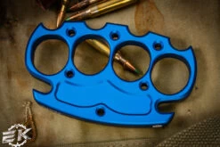 NCC Knives Knuck Horned Grapnel Blue Anodized Aluminum Paper Weight
