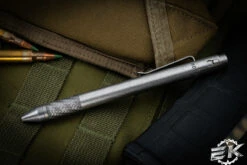 Nottingham Tactical Tibutton Partially Digital Titanium Blasted Single Lock 5.5" -Best Knifes Shop NT G2SL PTDIG BLT 2 02617.1687255185