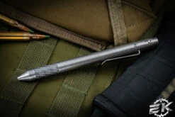 Nottingham Tactical Tibutton Partially Digital Titanium Blasted Single Lock 5.5" -Best Knifes Shop NT G2SL PTDIG BLT 3 94236.1687255184