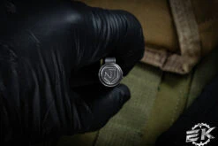 Nottingham Tactical Tibutton Partially Digital Titanium Blasted Single Lock 5.5" -Best Knifes Shop NT G2SL PTDIG BLT 03904.1687255200