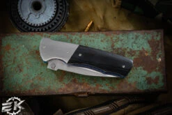 Butch Vallotton Guardian Tactical Folder Micarta/Titanium Linerlock 3.5" Satin 8 Butch Vallotton Guardian Tactical Folder Micarta/Titanium Linerlock 3.5" Satin -Best Knifes Shop Non Auto Blue Clip Folder 3 66061.1672272396