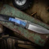 Butch Vallotton Guardian Tactical Folder Micarta/Titanium Linerlock 3.5" Satin 2 Butch Vallotton Guardian Tactical Folder Micarta/Titanium Linerlock 3.5" Satin -Best Knifes Shop Non Auto Blue Clip Folder 71172.1672272399