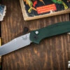 Benchmade Osborne Automatic Folding Knife Green 3.4" Reverse Tanto 9400 (Preowned) -Best Knifes Shop PO OCLA 5 4 05005.1690343630